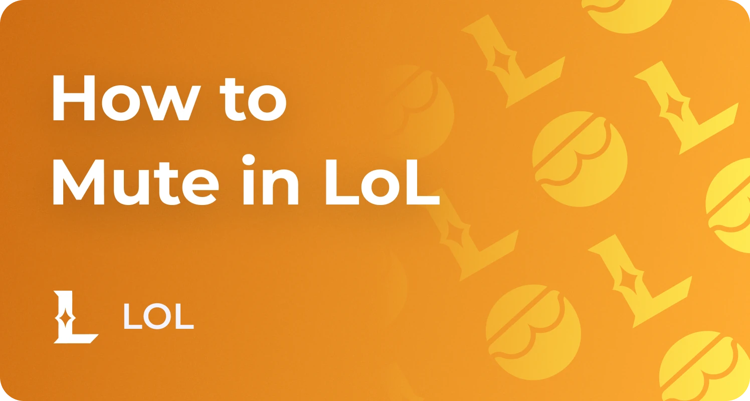 How to Mute All in LoL, Block Chat, Mute Pings in League