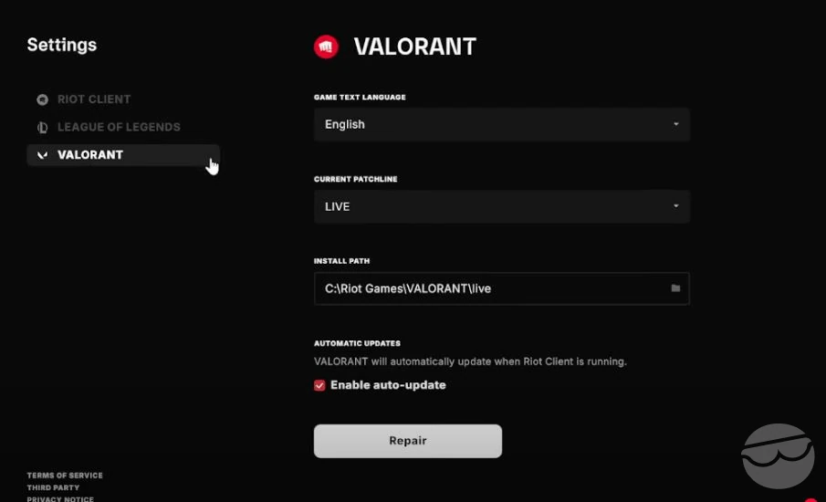 valorant van 1067 error code fix