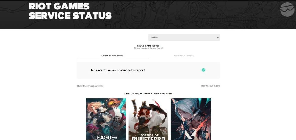 valorant server status