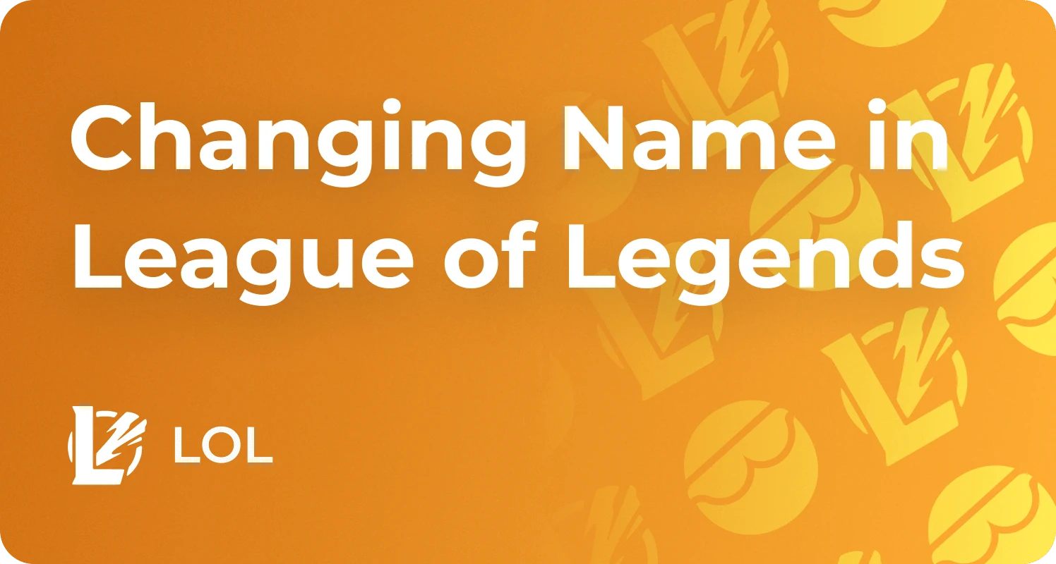 change name in league of legends