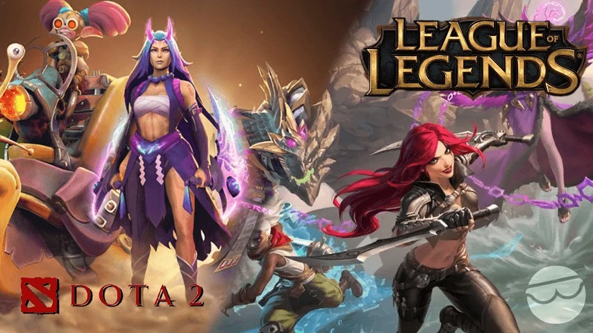 league vs dota 2