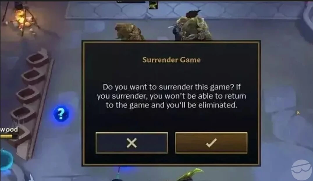 how to surrender in tft