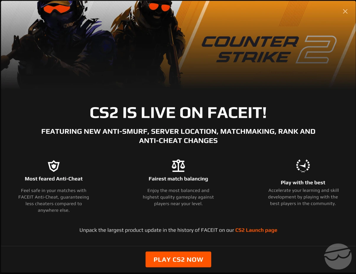start playing cs2 on faceit