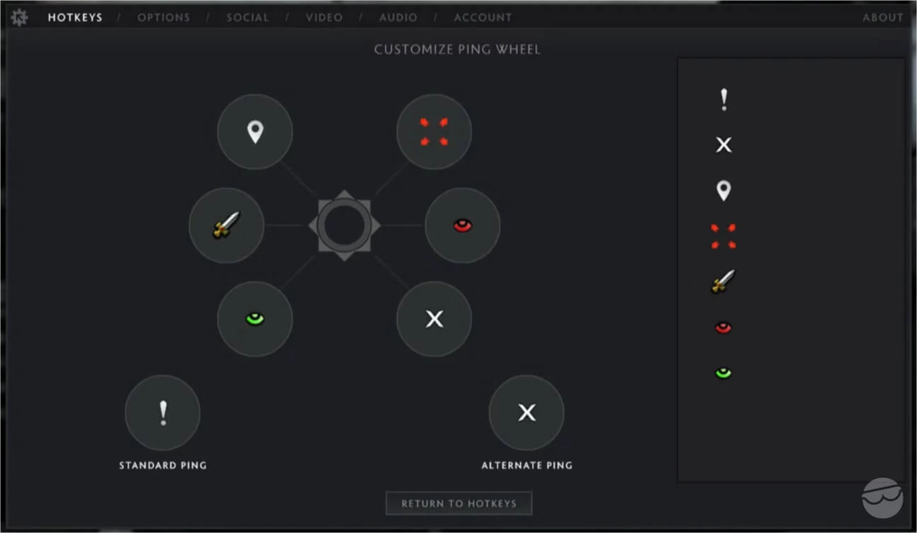 ping wheel change dota 2