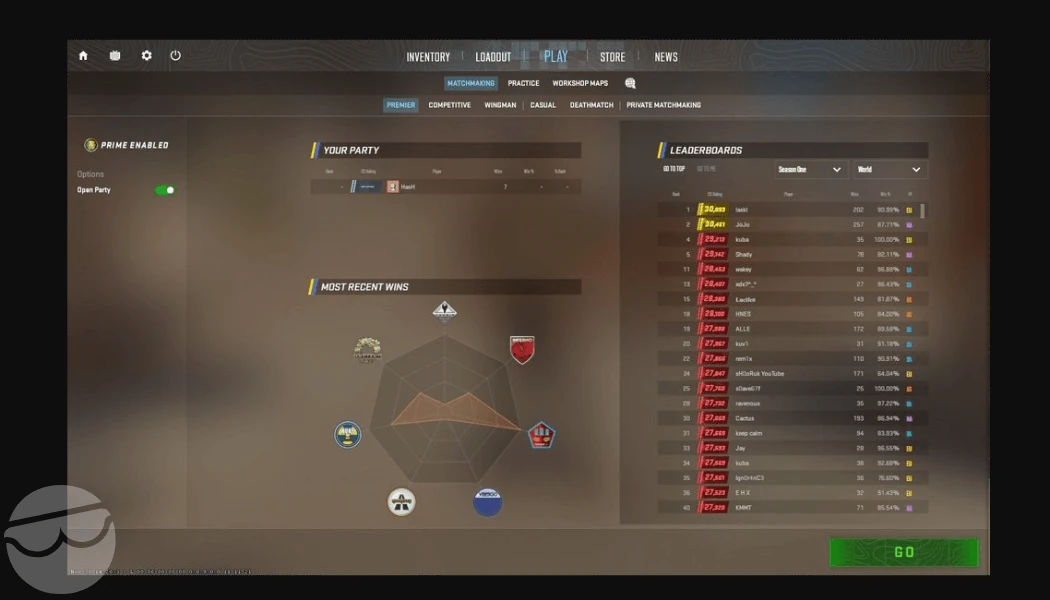 how to unlock premier in cs2