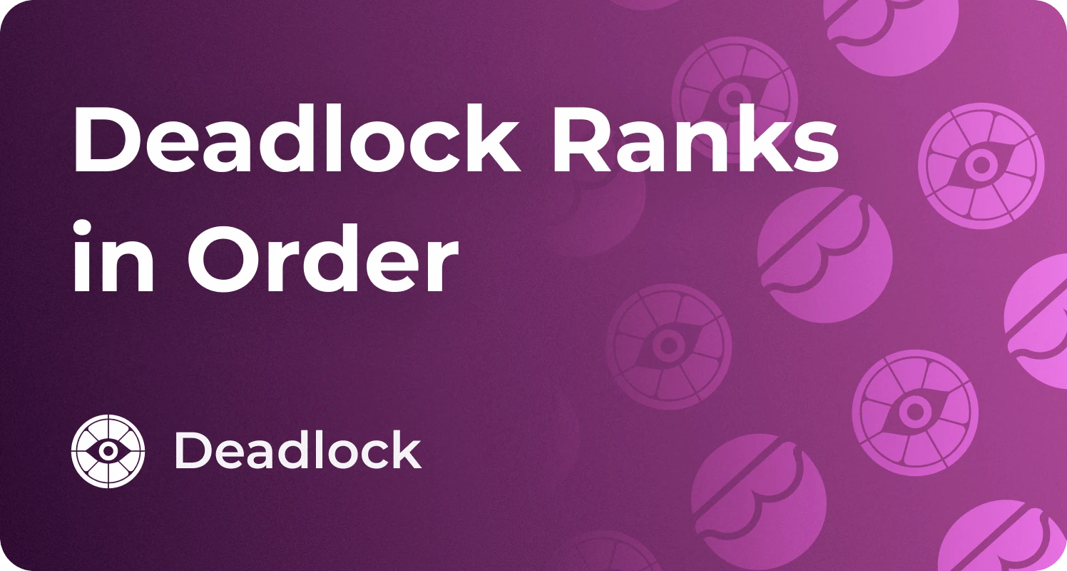 Deadlock Ranks in Order, Ranked Mode Distribution