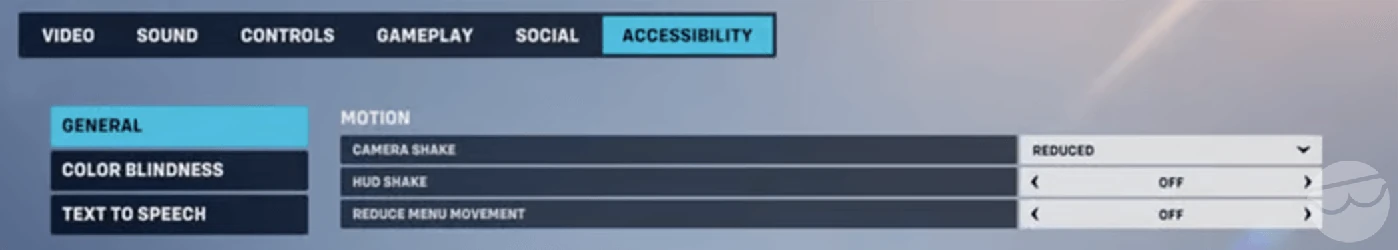 ow gameplay settings
