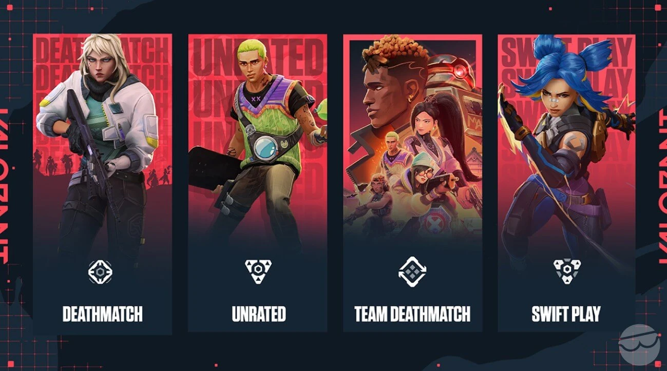 all game modes in valorant