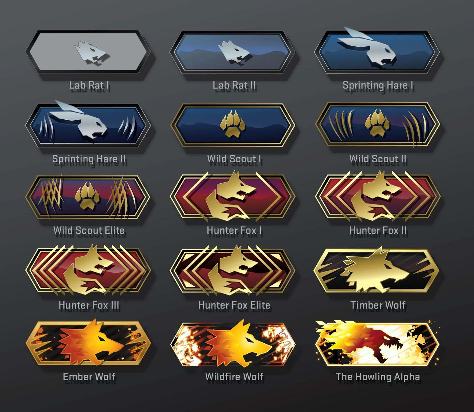 Danger Zone Ranks