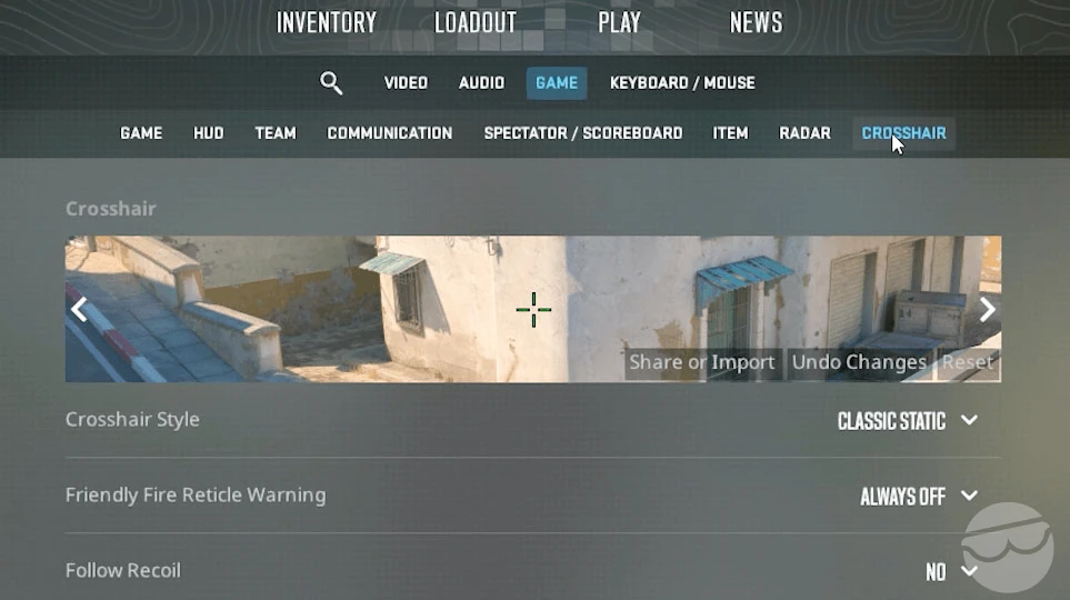 how to export cs2 crosshair code