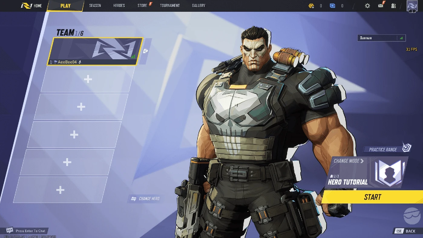 Punisher marvel rivals