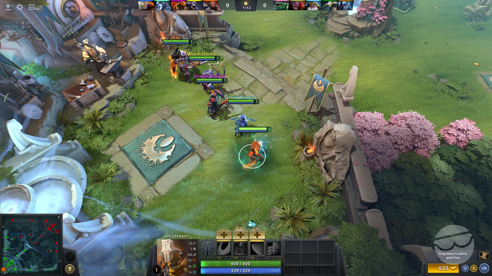 day and night in dota 2