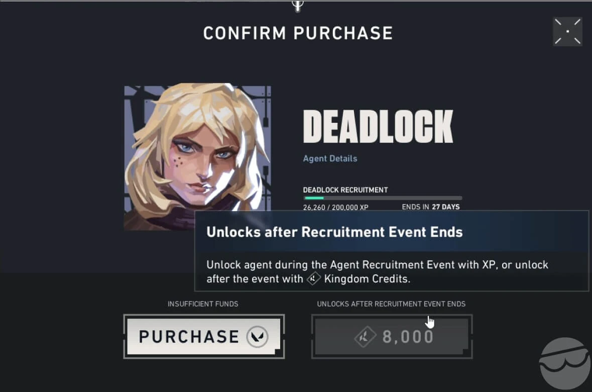 unlocking valorant agents for kingdom credits