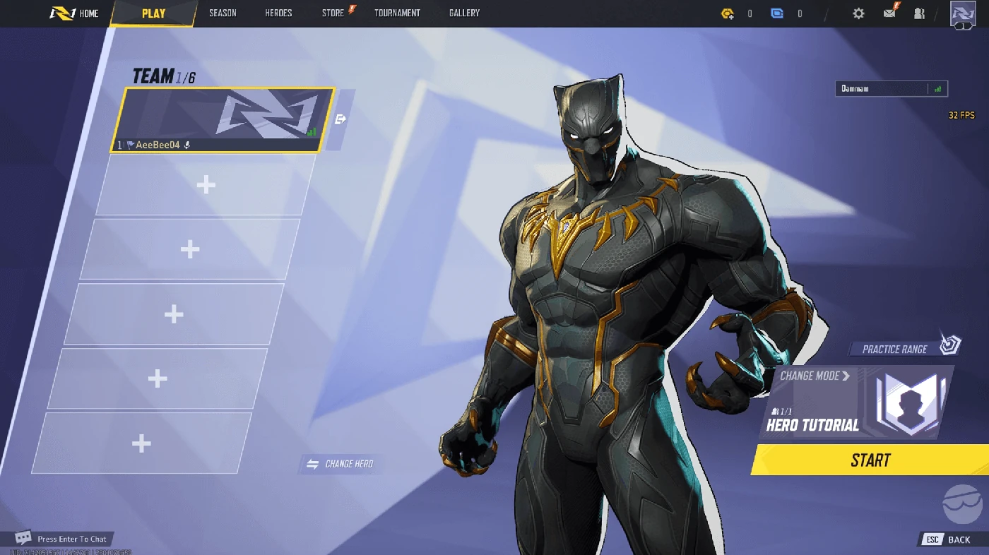 Black Panther marvel rivals