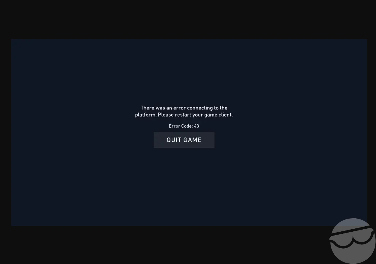 error code 43 valorant