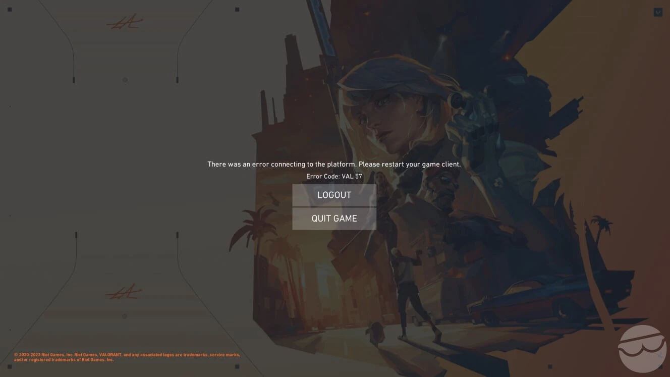 why do valorant error code 57 exist