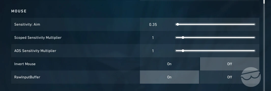 best valorant mouse settings