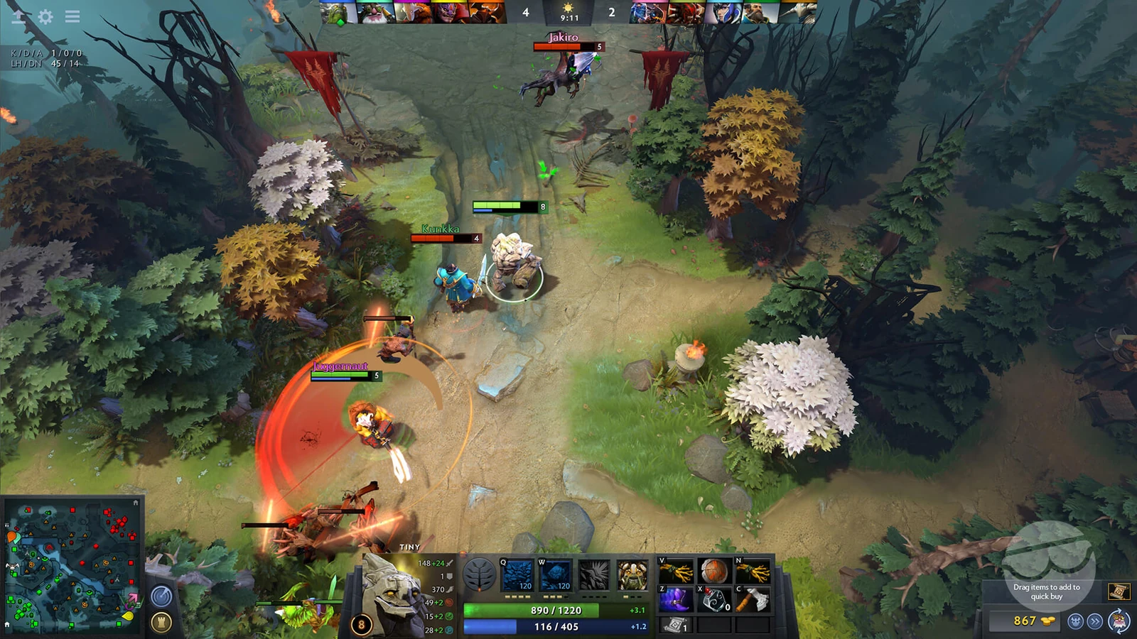 dota 2 creeps