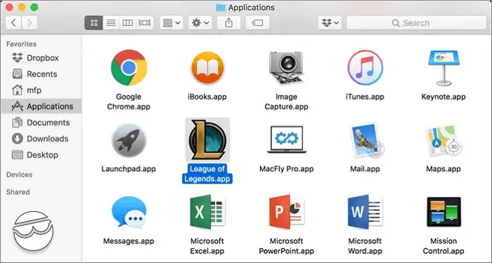how to uninstall lol on mac