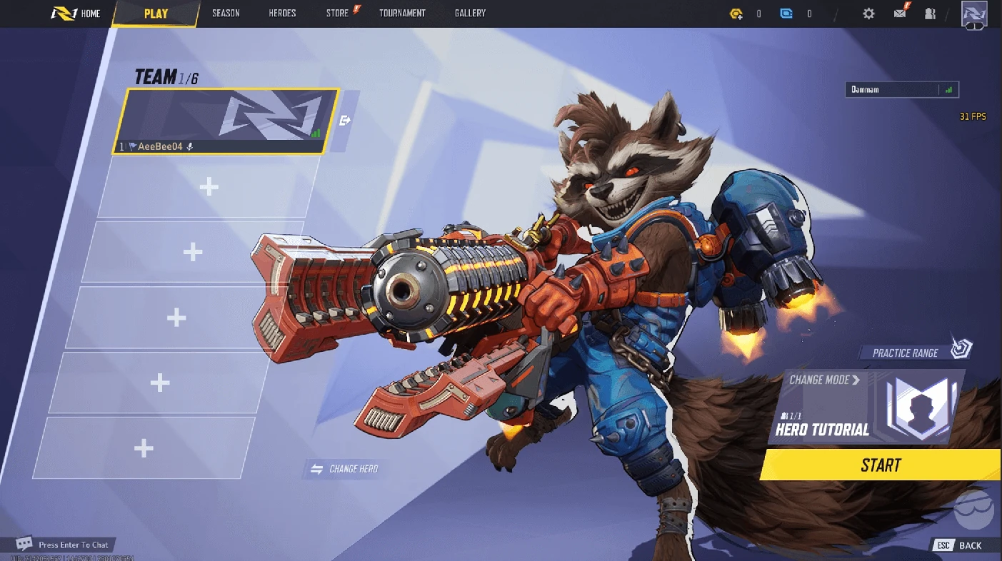 Rocket Raccoon marvel rivals
